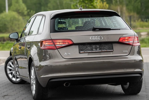 Audi A3 cena 37900 przebieg: 232000, rok produkcji 2014 z Radom małe 436